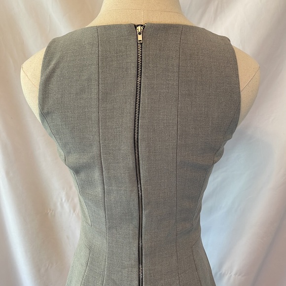 H&M Grey Fit and Flare Dress - Picture 4 of 6